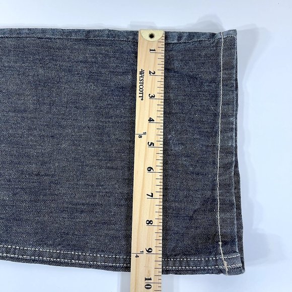 Calvin Klein Choice Blue Embroidered Low Rise Boot Cut Size 28 - Picture 11 of 11